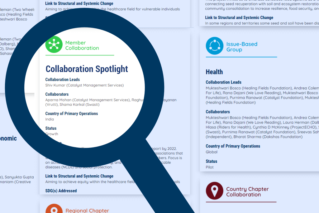 Catalyst 2030 Collaborations spotlight